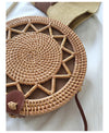 Buy Online High Quality, Unique Handmade Handmade Wicker Woven Shoulder Purse, Beach Bag, Vacation Bag, Tropical Vibes - Elena Handbags