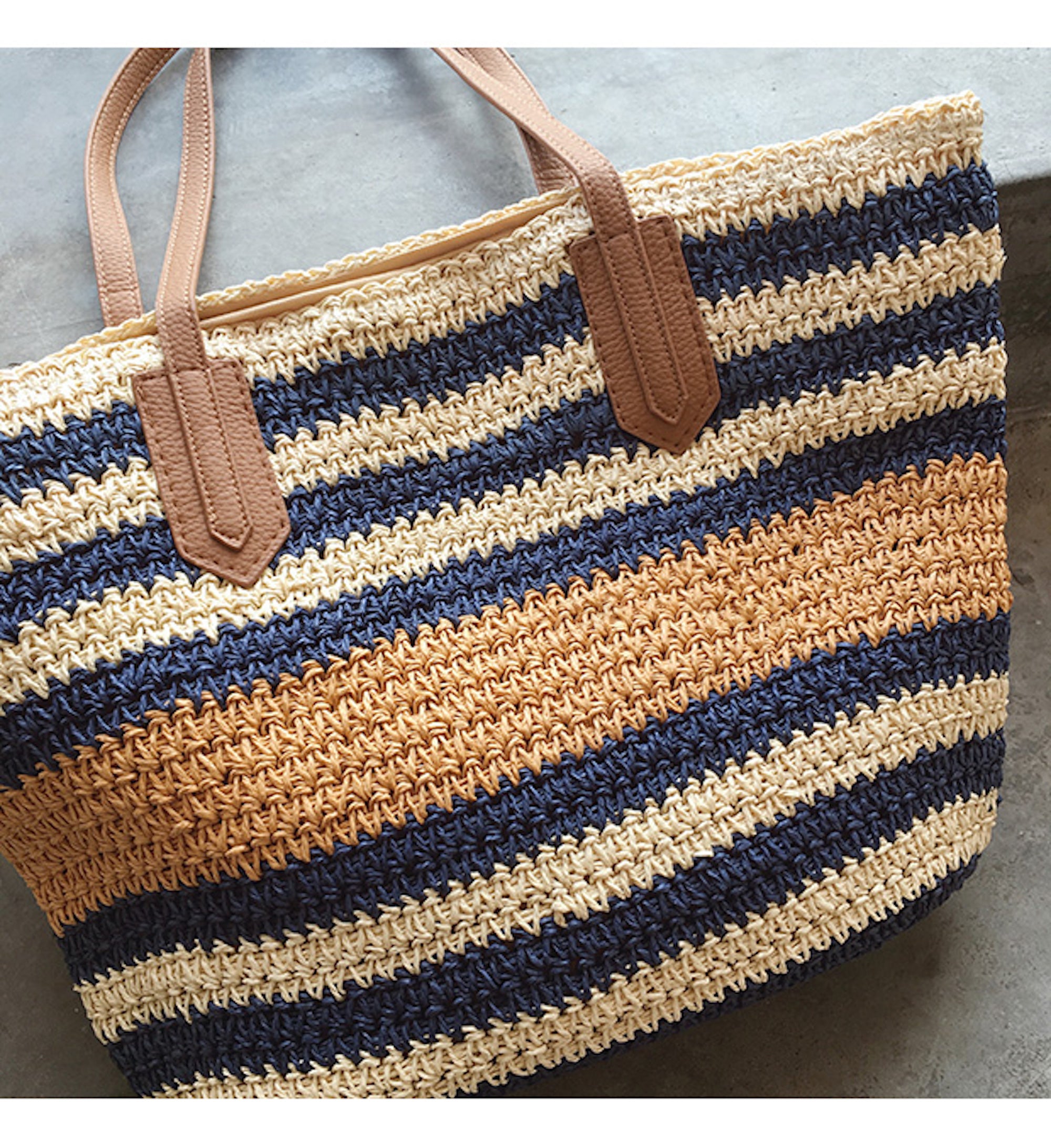 Buy Online High Quality, Unique Handmade Large Striped Straw Woven Tote Bag, Retro Vibes, Summer Bag, Everyday Shoulder Bag, Beach Bag - Elena Handbags
