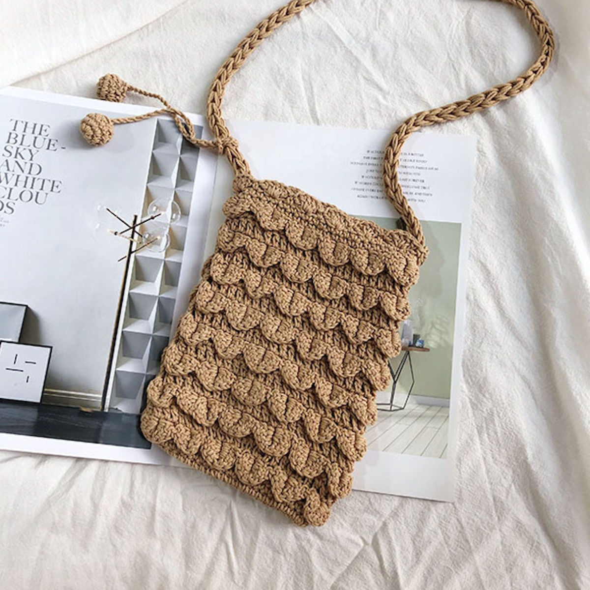 Cute little crochet bag made in 1 hour 🥰 #CrochetIdeas #CrochetersOfT... |  granny square tutorials | TikTok