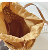 Elena Handbags Women's Woven Straw Market Tote Bag