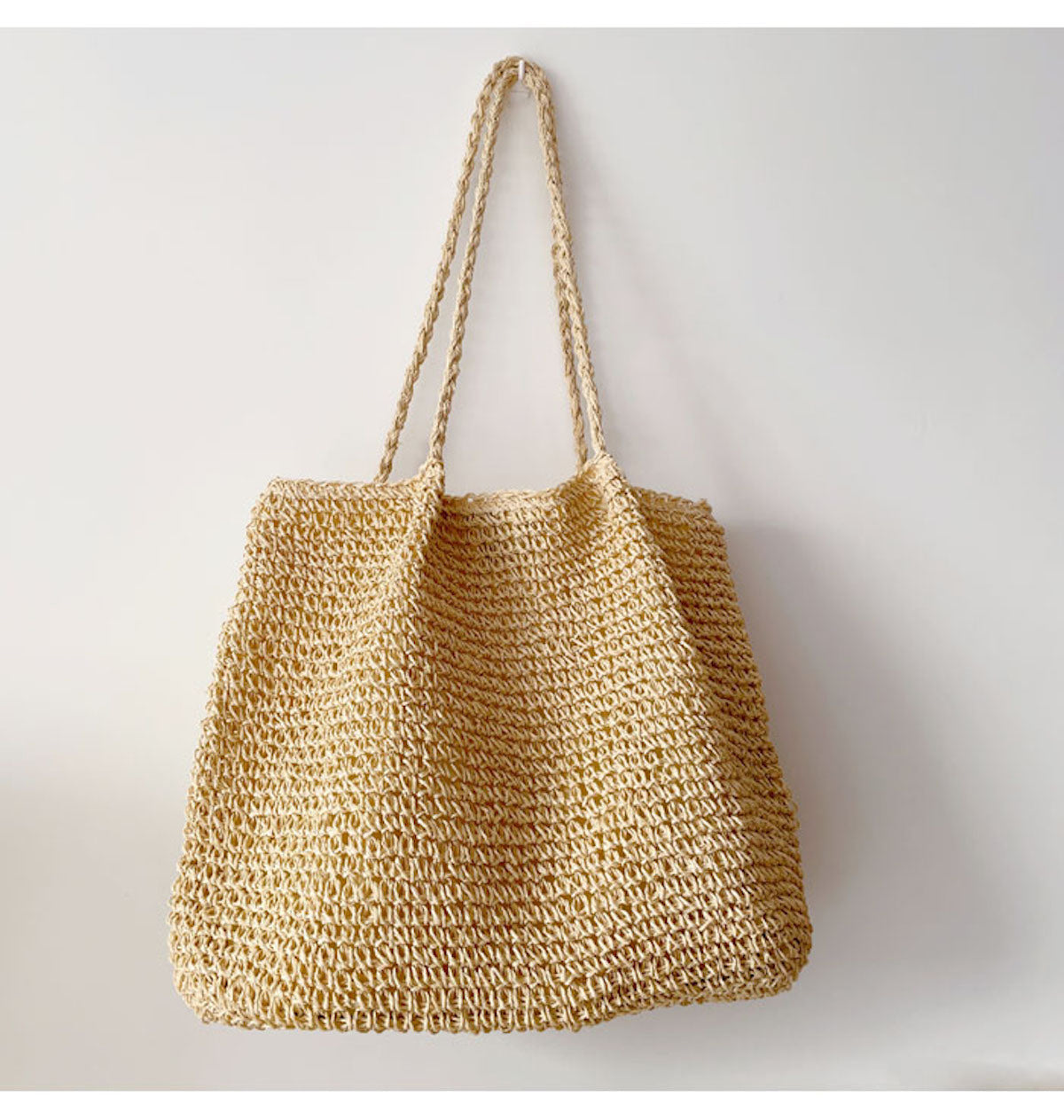 Buy Online Elena Handbags Straw Woven Fashion Tote