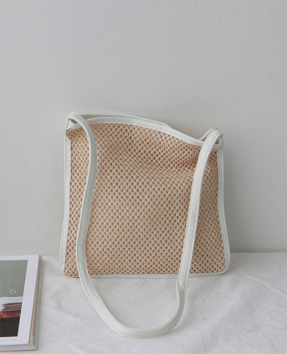 Buy Online Elena Handbags Straw Woven Crossbody Purse