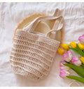 Buy Online Elena Handbags Cotton Bucket Bag