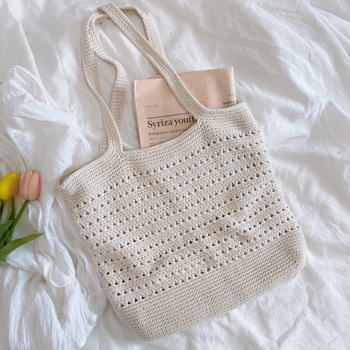 Retro Style Tote Bag