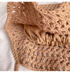 Elena Handbags Retro Cotton Knitted Fishnet Bag