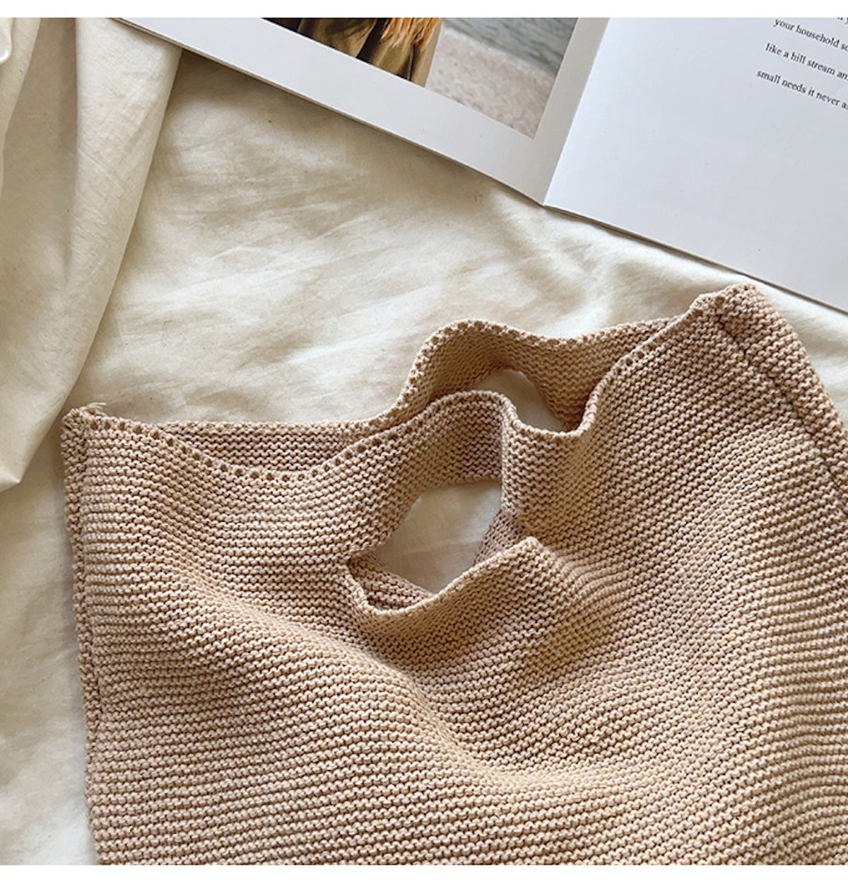 Buy Online Elena Handbags Retro Style Knit Handbag