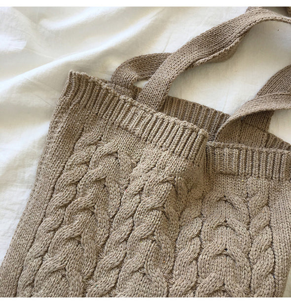 Buy Online Cotton Knitted Shoulder Bag, Women's Fashion Bag