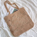Retro Patterned Tote Bag