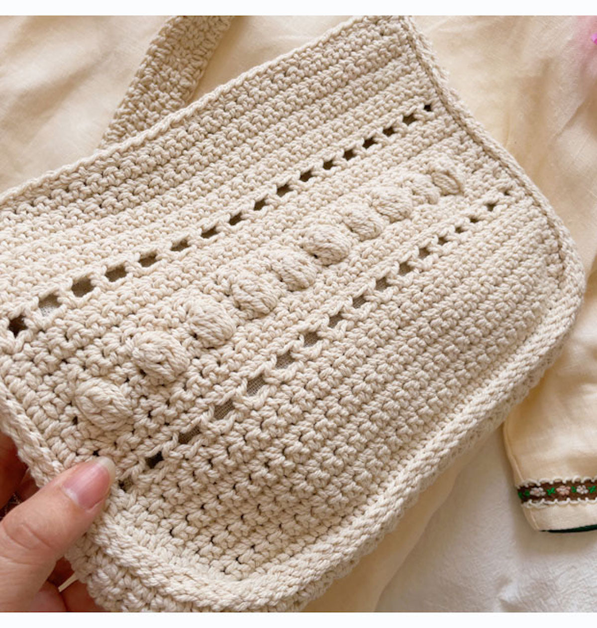 Buy Now Elena Handbags Handmade Crochet Messenger Bag