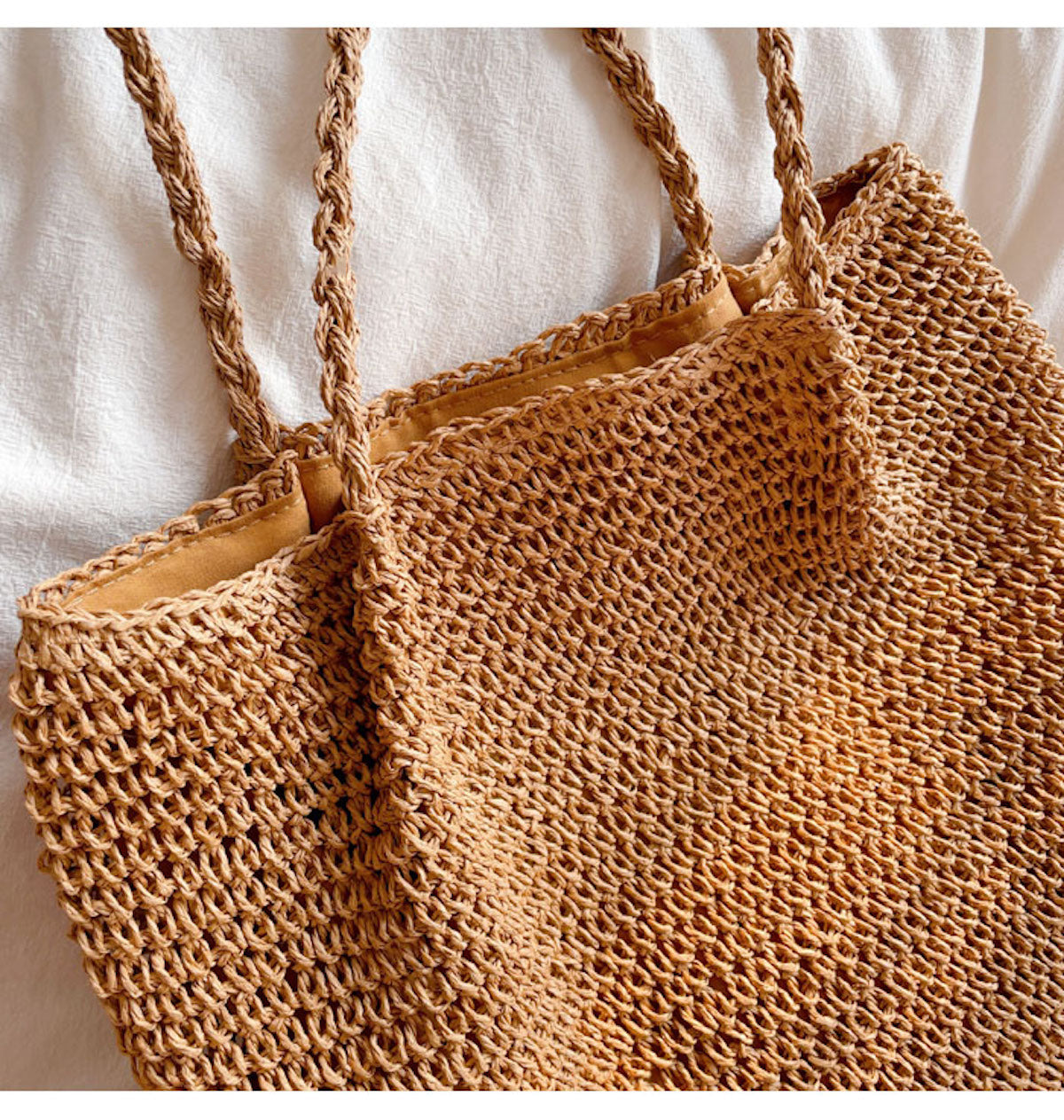 Buy Online Elena Handbags Straw Woven Fashion Tote