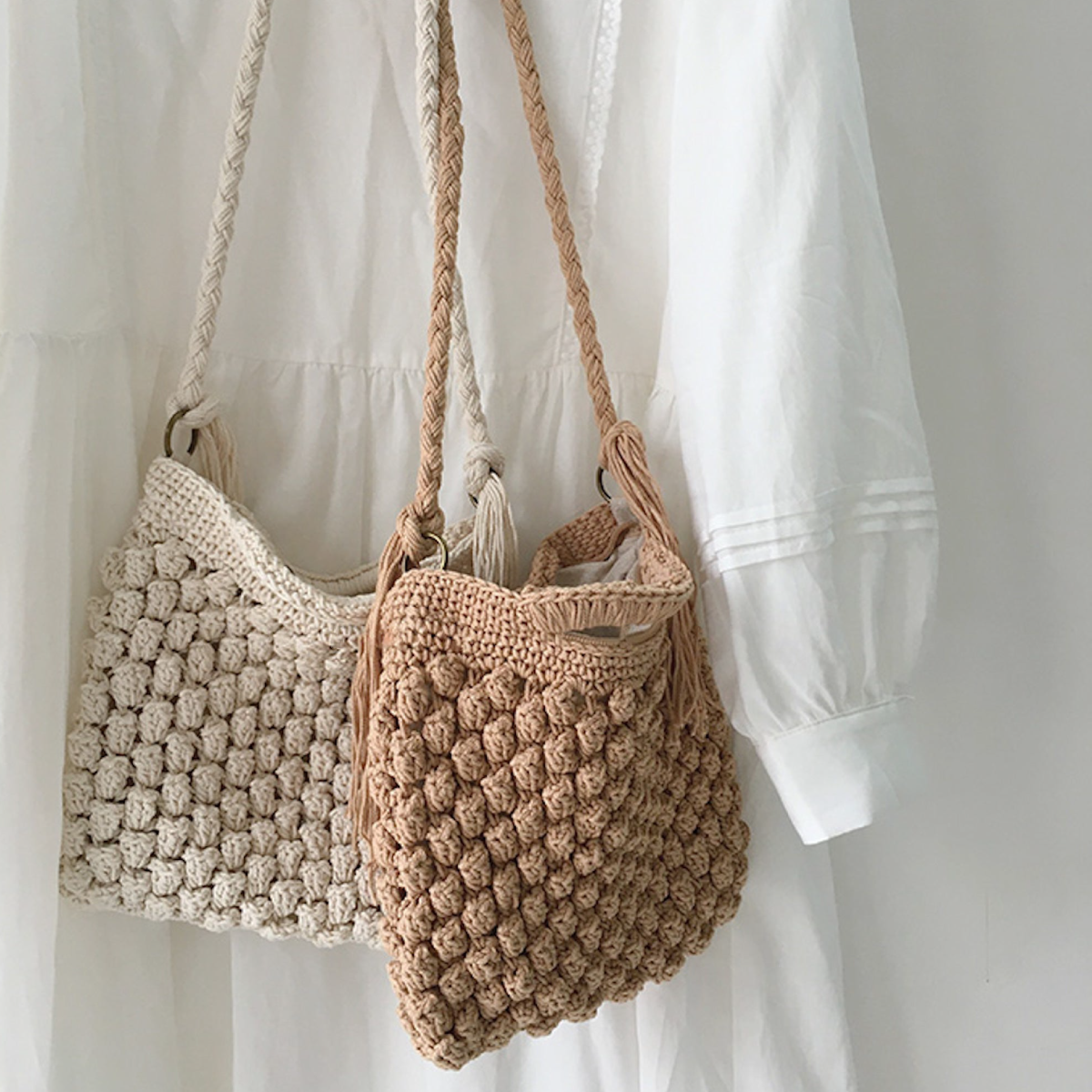 Natural Cotton Fashion Casual Shoulder Bag