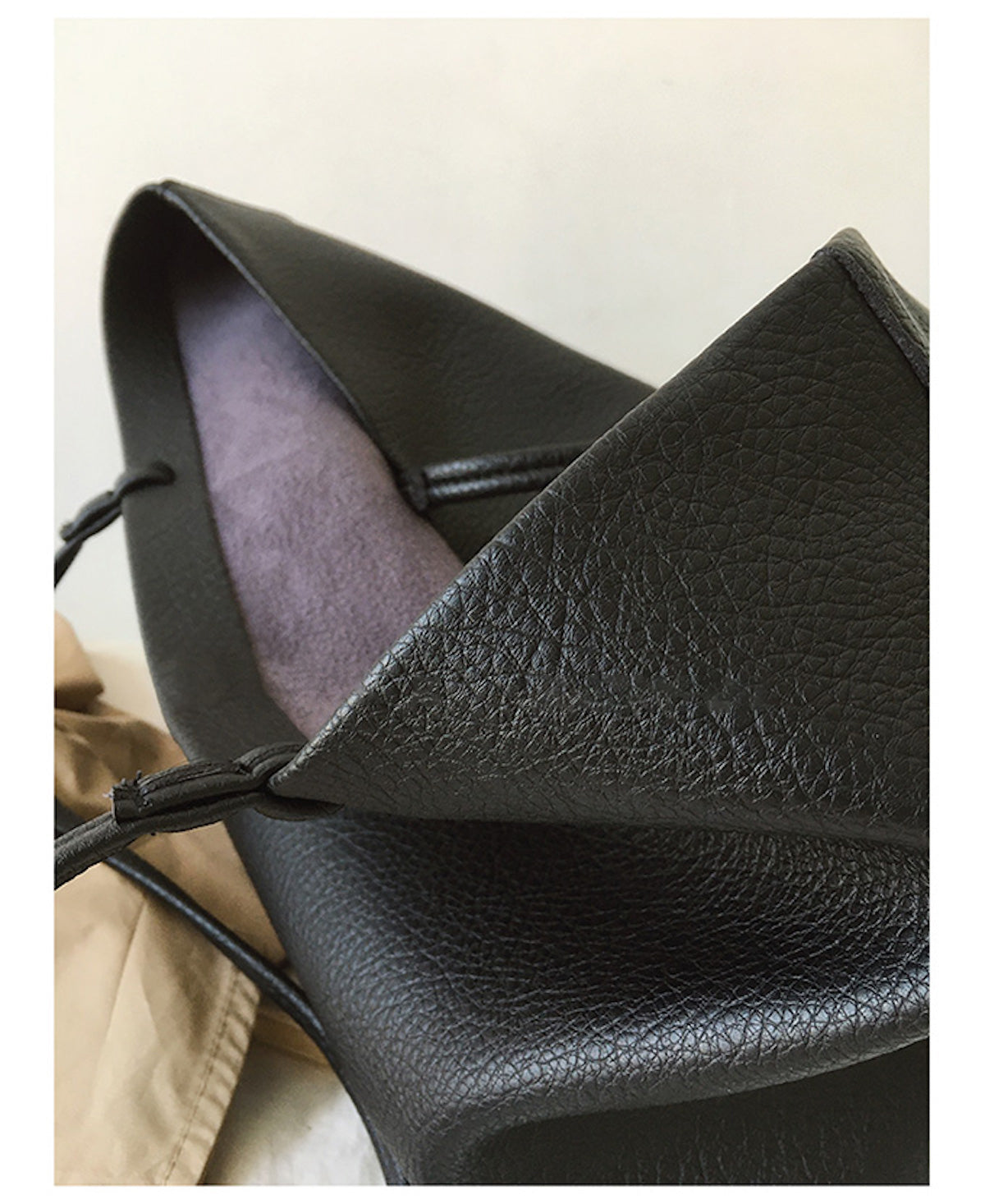Buy Online Large Carryall Tote In Soft Pebbled Leather