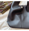 Elena Handbags Leather Sling Shoulder Tote