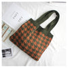 Buy Online Elena Handbags Retro Patterned Knit Bag
