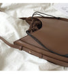 Buy Online High Quality, Unique Handmade Small Modern Saddle Bag in PU Leather, Women's Everyday Shoulder Bag - Elena Handbags