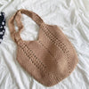 Buy Online Elena Handbags Retro Knitted Shoulder Bag Crochet Cotton Purse