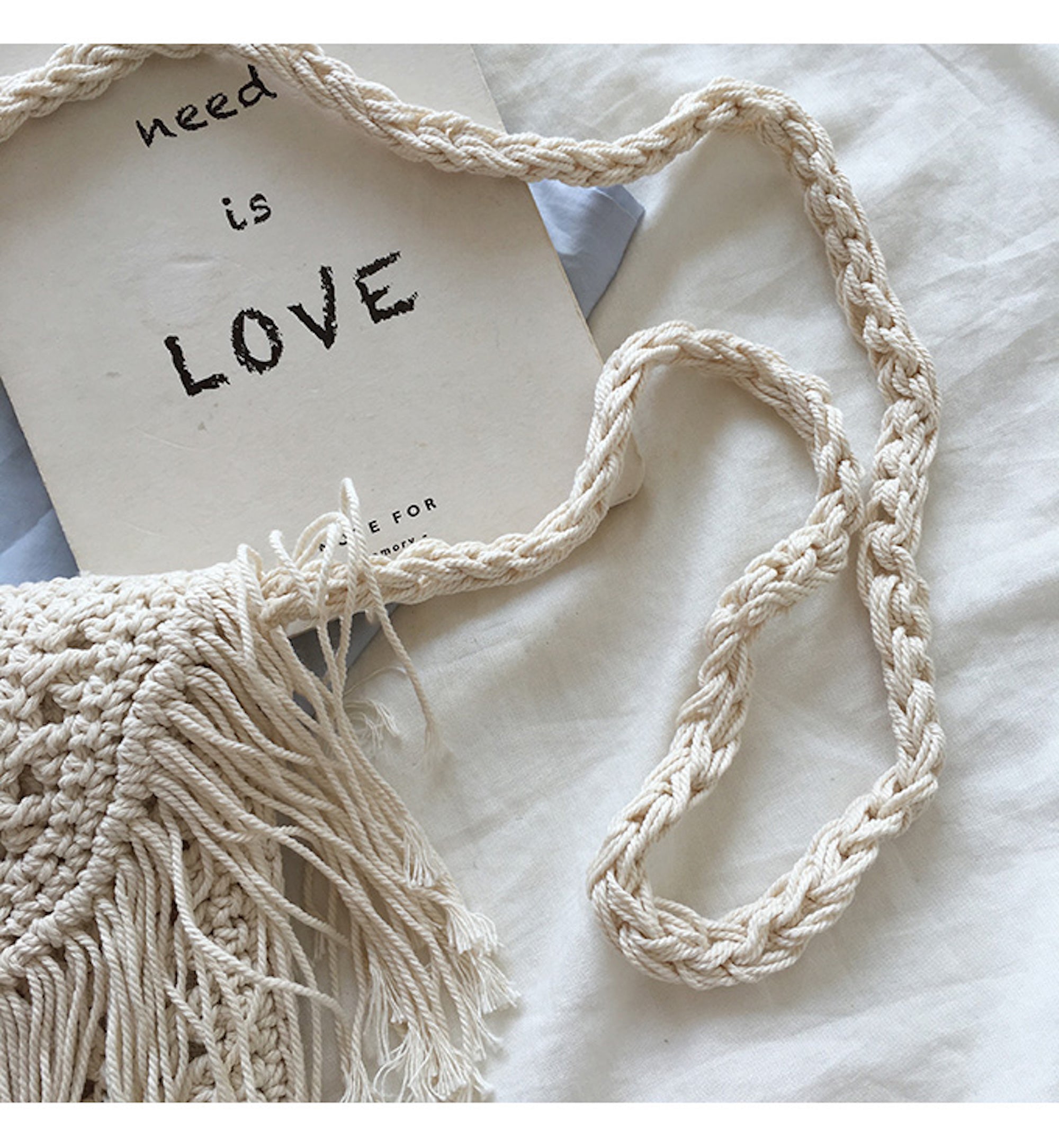 Buy Online High Quality, Unique Handmade Small Boho Beach Bag with Tassels, Women Crochet Fringed Crossbody Bag, Hand Knitted Boho Shoulder Bag - Elena Handbags