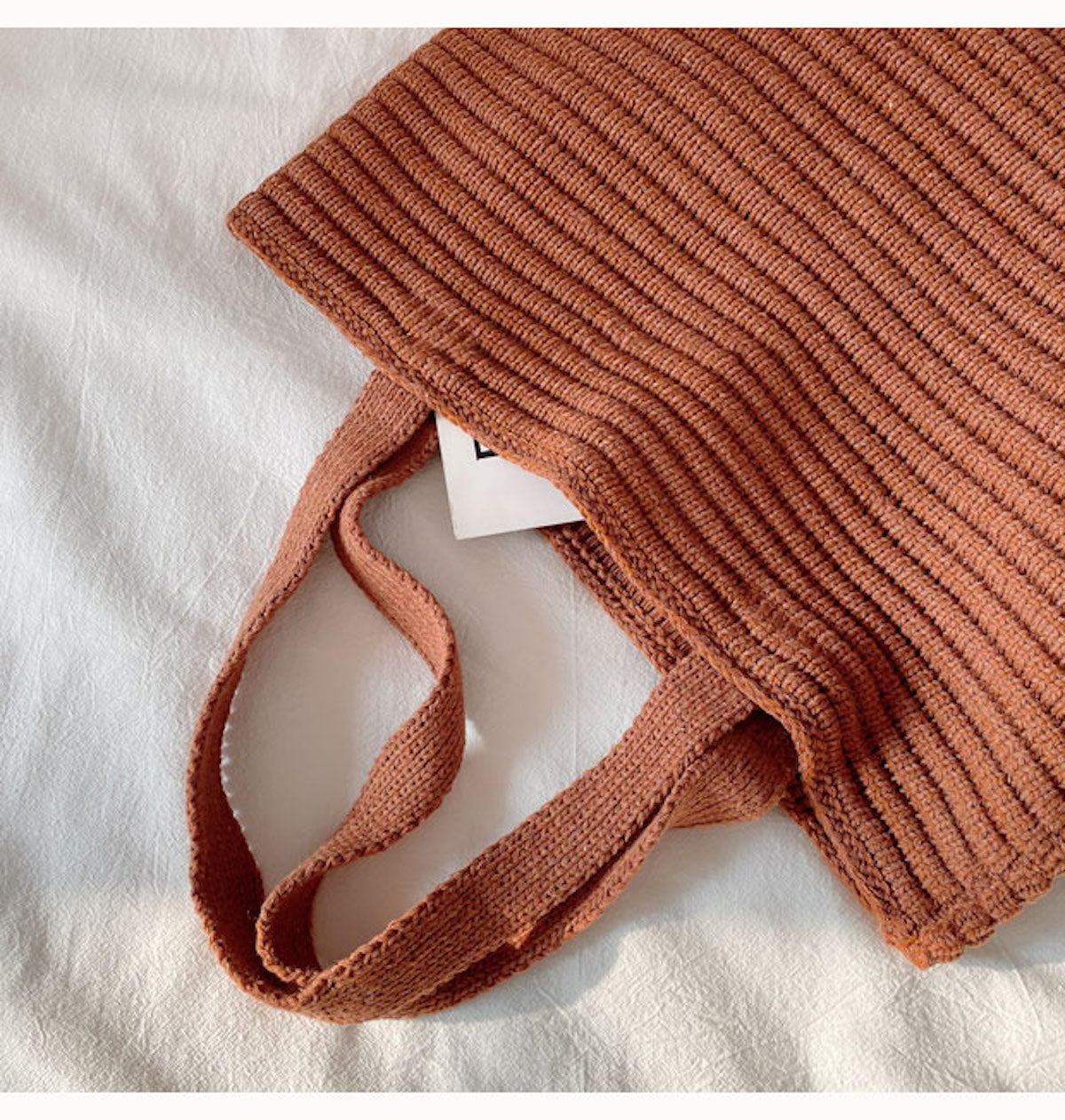 Large Crochet Tote Bag