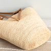 Elena Handbags Large Straw Basket Summer Tote Bag