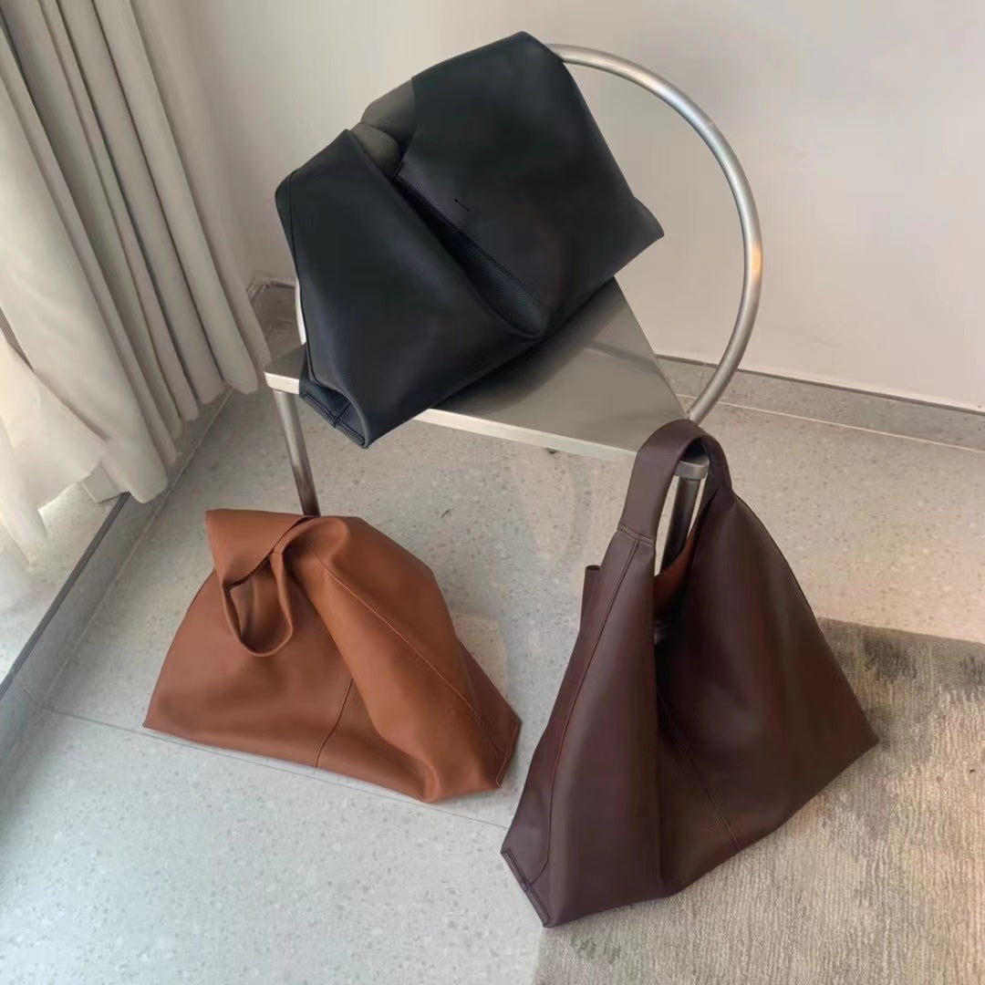 Elena Handbags Retro Hobo Shoulder Leather Bag