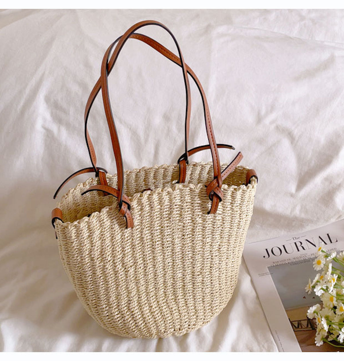 Medium Summer Basket Tote