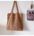Handmade Crochet Retro Style Tote Bag