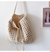 Elena Handbags Handmade Crochet Retro Tote Shoulder Bag