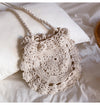 Elena Handbags Boho Knitted Shoulder Bag