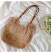 Elena Handbags Oversized Cotton Knitted Shoulder Bag