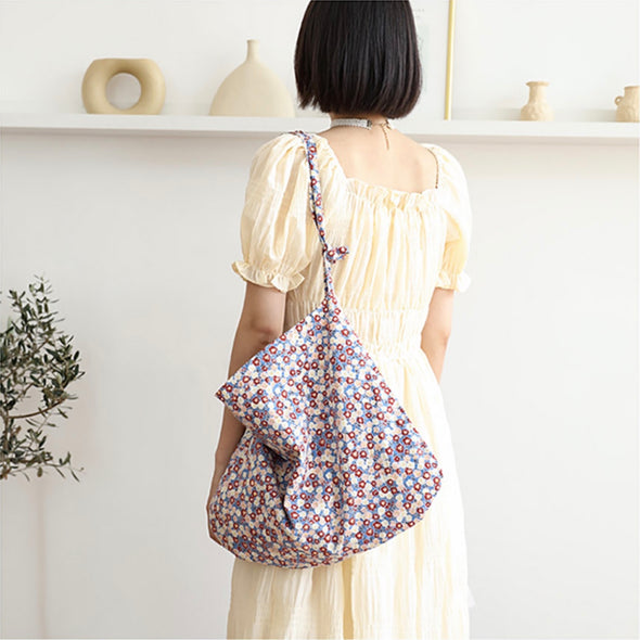 Buy Online High Quality, Unique Handmade Floral Canvas Shoulder Bag, Women's Artsy Crossbody Bag, Flower Canvas Handmade Bag, Fashion Bag - Elena Handbags